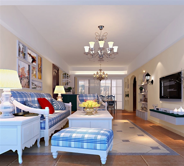 碧水天源怡景湾花园-地中海风格