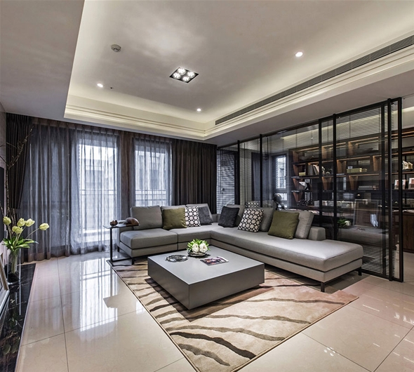 香蜜松湖花园-港式风格